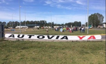 Cortaron la Ruta 3 en reclamo de la Autovía