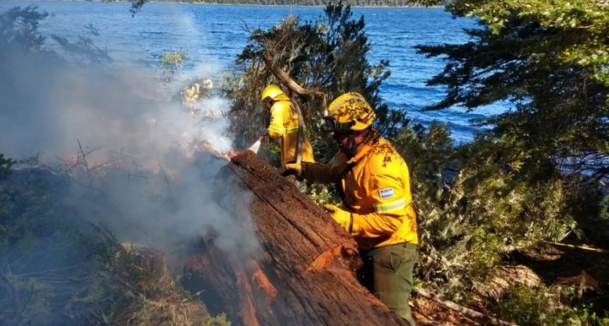 Controlan el fuego en el Bolsón, pero avanza en Aluminé