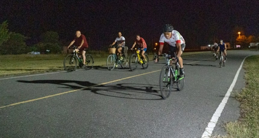 Benito Juárez: se inauguró la luminaria en la Pista Municipal de Ciclismo