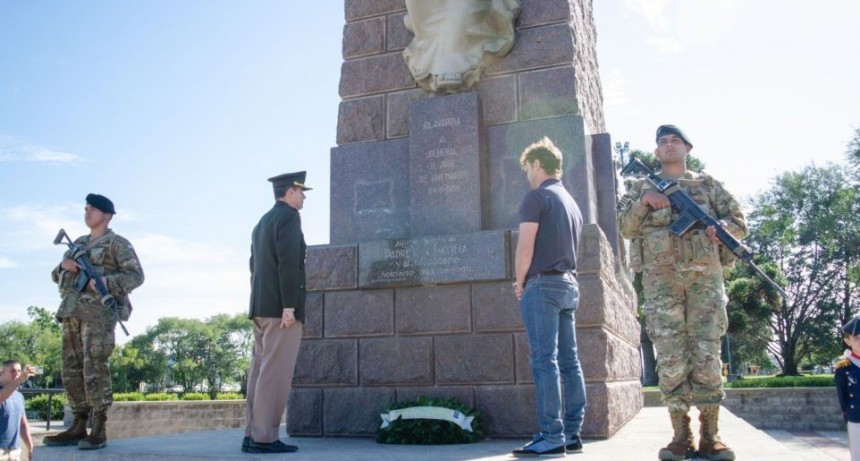 Acto protocolar por el 247° Aniversario del natalicio de José de San Martín