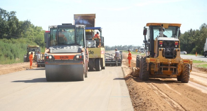 Vialidad Nacional pide precaución por obras en la Ruta 3 entre Gorchs y Monte