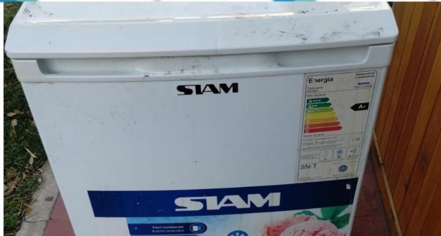 Aprehendido luego de robar un freezer detrás del barrio Avellaneda