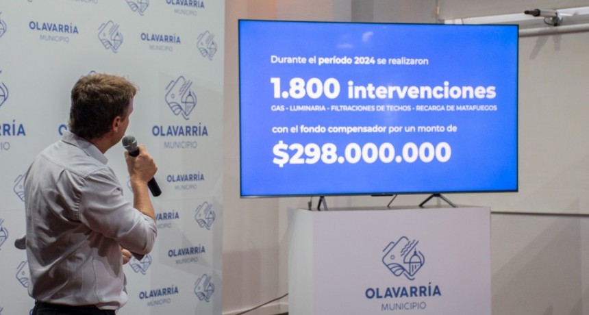 Olavarría recibirá 500 millones de pesos para obras en establecimientos educativos