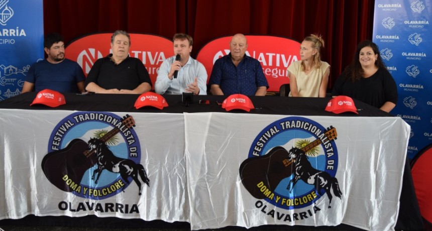 Presentaron oficialmente el Festival Nacional de Doma y Folclore