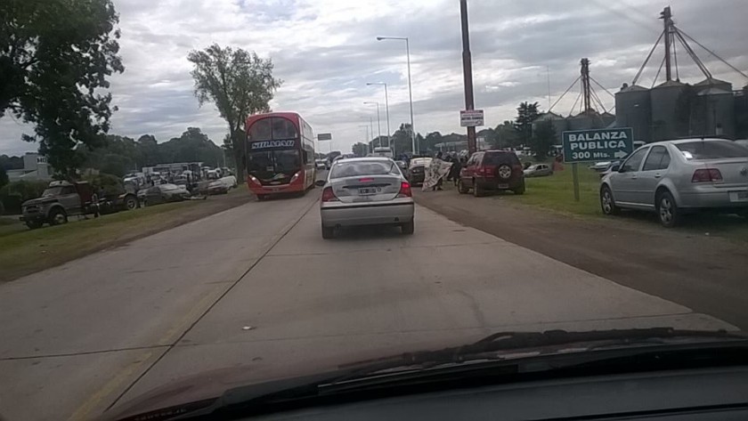 Urgente:Así están los accesos a la Ciudad...un cáos vehicular