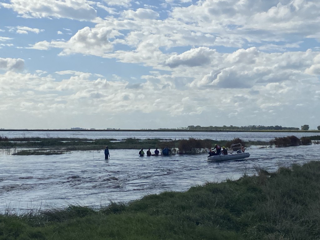 Bolívar: hallaron el cuerpo de la tercera persona desaparecida en el canal Piñeyro