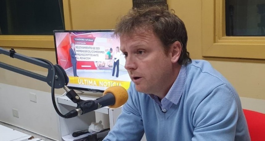 Wesner: ‘Ha bajado muchísimo el agua en poco tiempo’