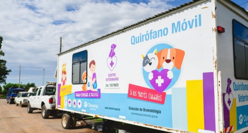 Actualizan el cronograma del Quirófano Veterinario Móvil