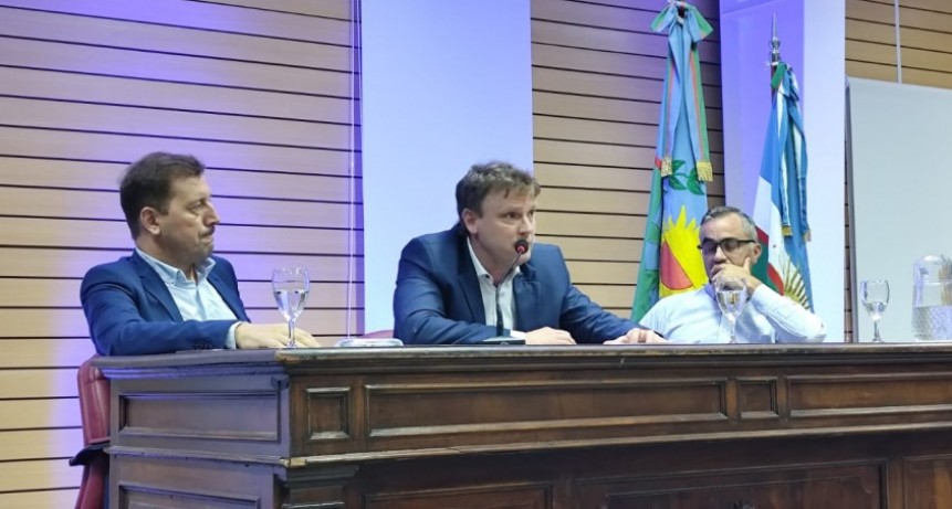 Wesner inauguró el período de sesiones con repaso, anuncios, reclamos y denuncias