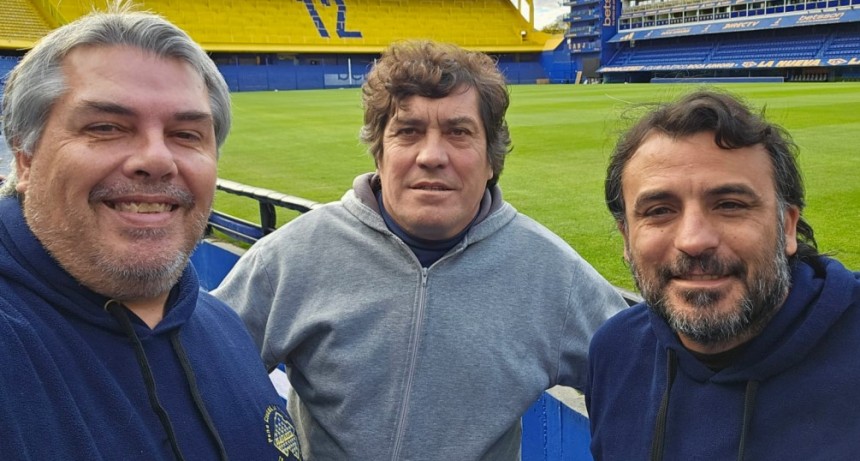 Maximiliano Peret: “La peña de Boca es sinónimo de solidaridad, cada vez que podemos dar una mano, lo hacemos”