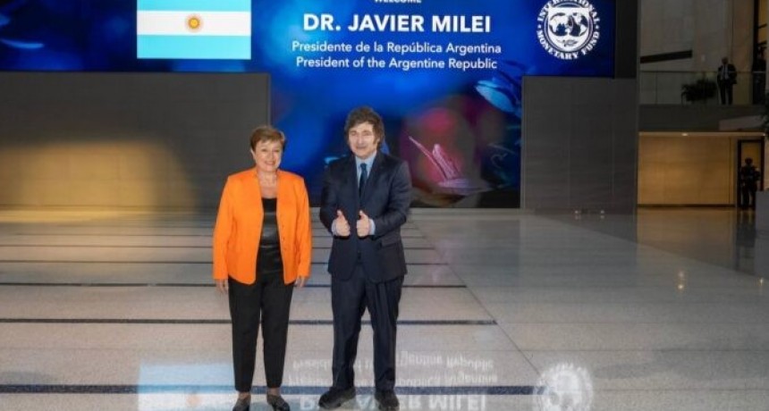 Milei firmó el Decreto de Necesidad y Urgencia que habilita el acuerdo con el FMI