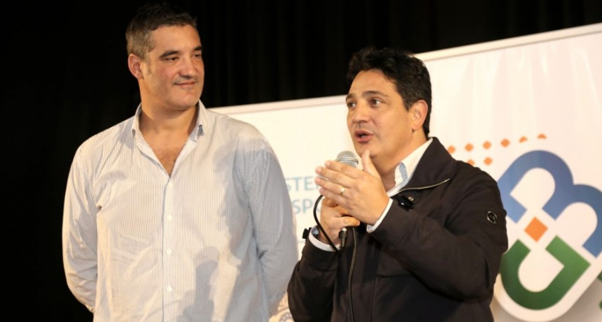El ministro de transporte bonaerense visitó Brandsen