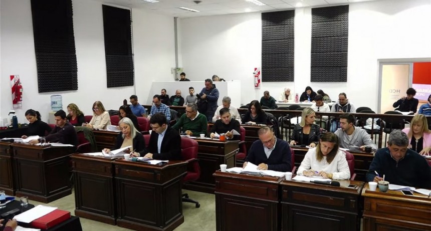Sesionó el Concejo Deliberante y aprobó cinco ordenanzas del Ejecutivo