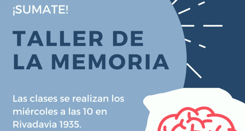 Taller de la Memoria en el Centro de Jubilados Municipales