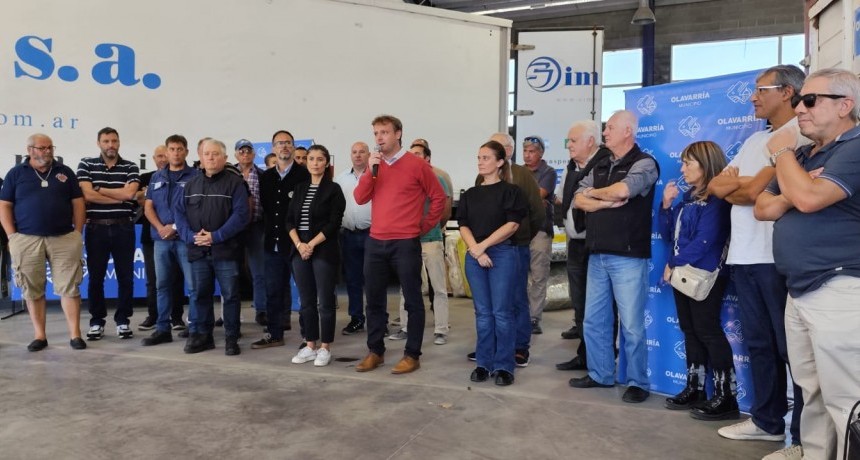 Al menos dos camiones parten a Bahía Blanca con donaciones de Olavarría