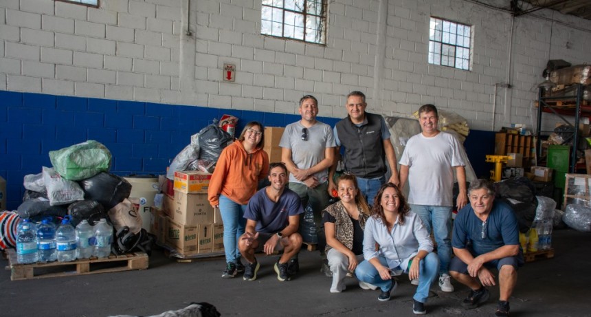 La UCR de Olavarría llevó adelante una exitosa Campaña Solidaria por Bahía Blanca 