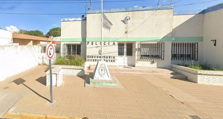 Separaron a un efectivo policial de Sierras Bayas por presunto abuso