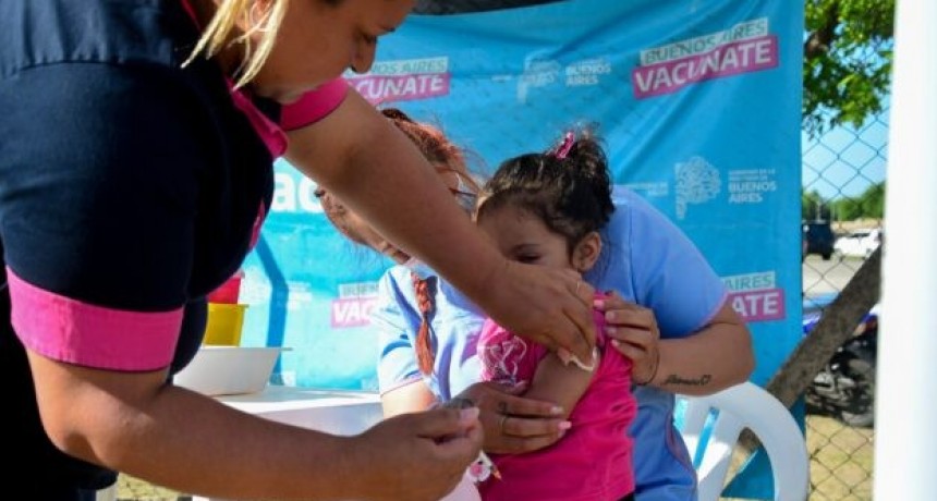 Provincia dispuso una dosis de refuerzo ante el brote actual de sarampión 