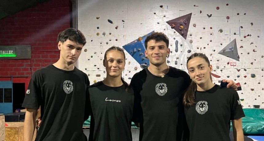 Cuatro olavarrienses integran la Selección Nacional de parkour