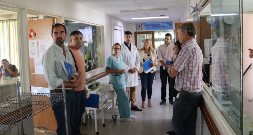 La Comisión de Salud del HCD recorrió el Hospital Municipal
