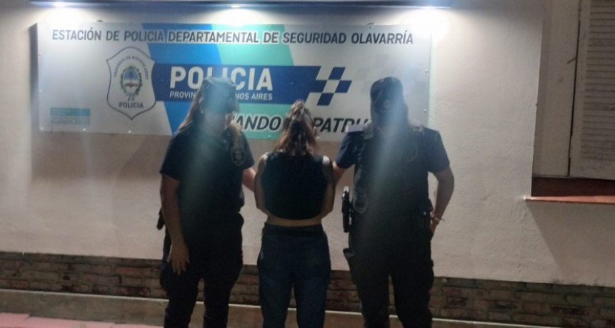Aprehendida por violar restricción judicial