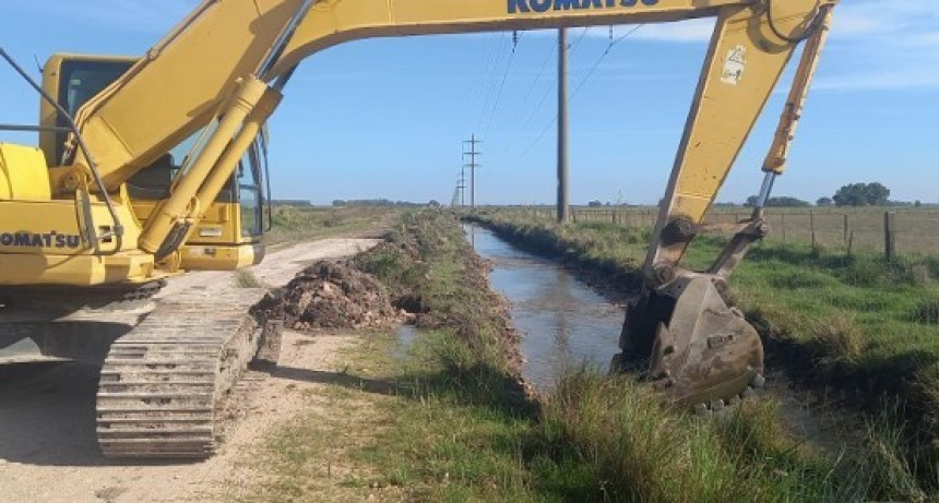 Informe Caminos Rurales: 'El agua de las cuatro cuencas que integran el partido se escurrió rápidamente'