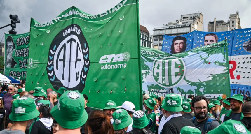 ATE Olavarría adhiere al paro nacional de este jueves