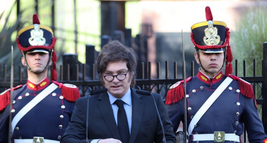 Milei: 'Queremos que nuestro país sea una potencia tal que los malvinenses prefieran ser argentinos'