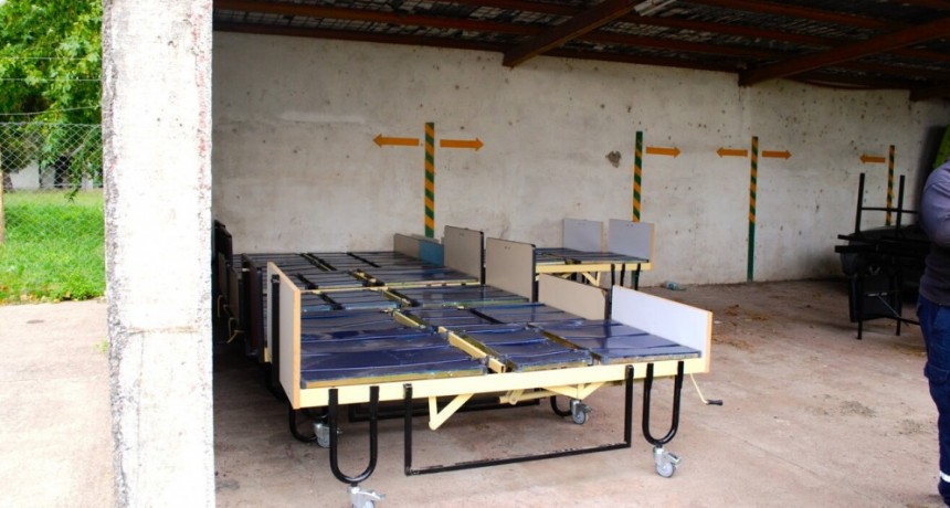 Internos de Sierra Chica confeccionaron muebles para salud