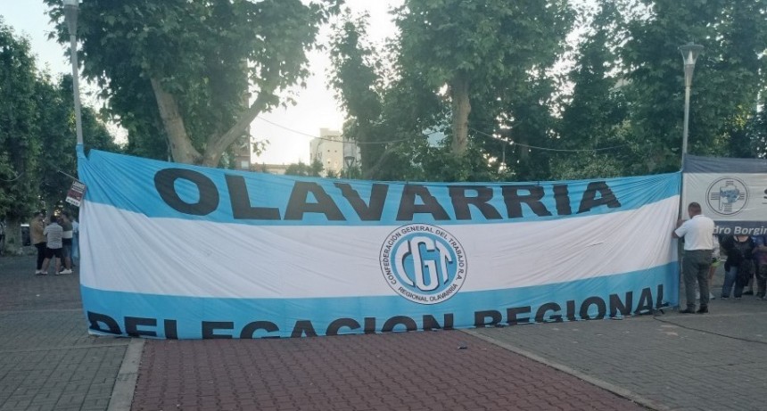Impacto del paro de la CGT y CTA en Olavarría
