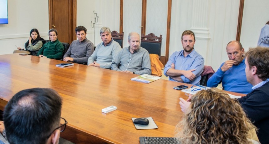 Wesner se reunió con referentes e integrantes de la Mesa Agropecuaria