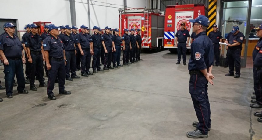 Comenzaron las capacitaciones para Bomberos 2025
