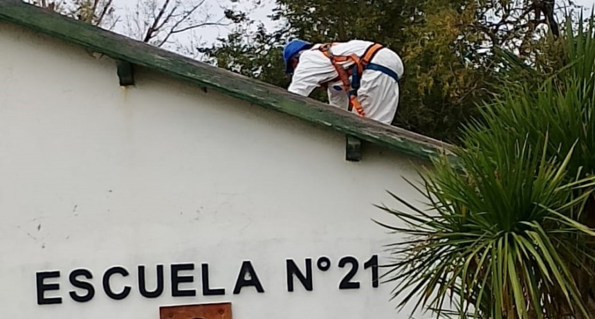 Iniciaron las obras en la escuela de Pourtalé 