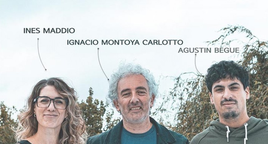 Inés Maddio: “Los tres somos amigos y venimos tocando hace tiempo, a nivel musical nos llevamos muy bien”