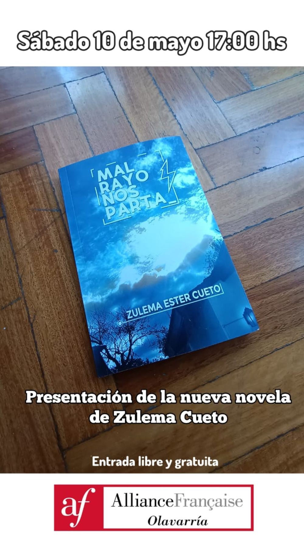 Presentación de libro en la Alianza Francesa