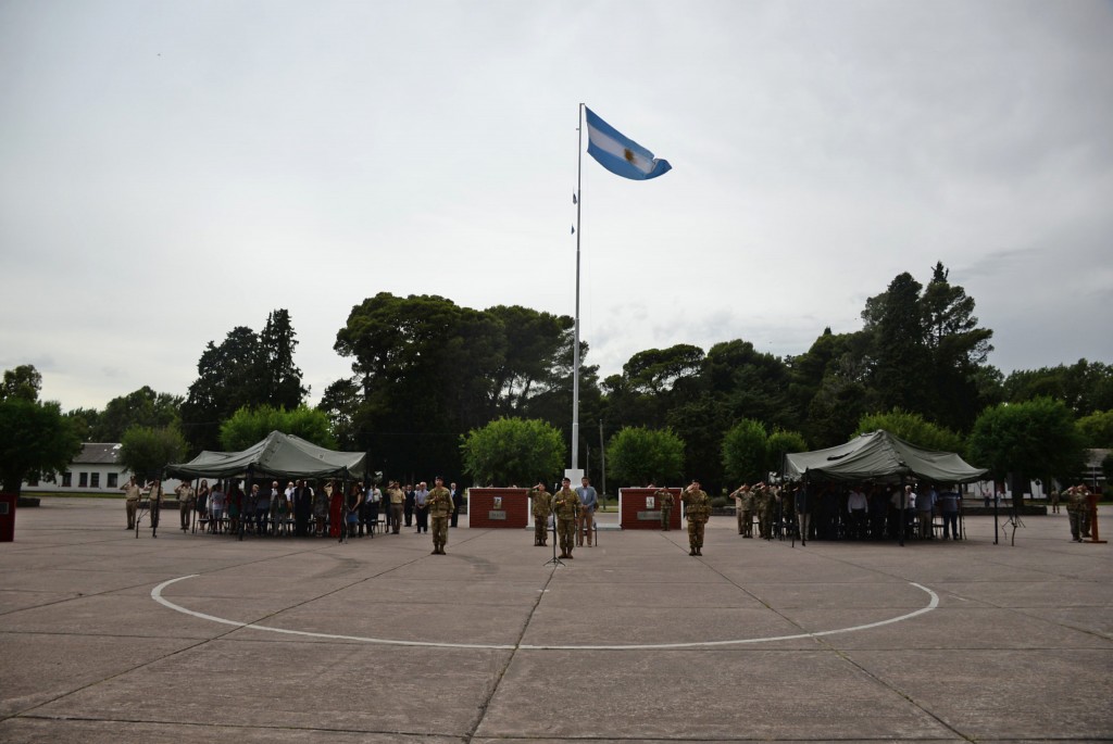 El acto y la jura del Día de la Bandera se realizarán en el Regimiento