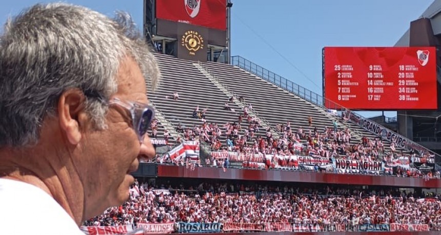 Presencia olavarriense en el triunfo de River 