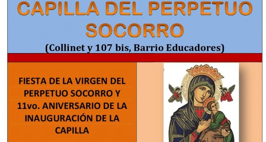 Festividad de la Virgen del Perpetuo Socorro