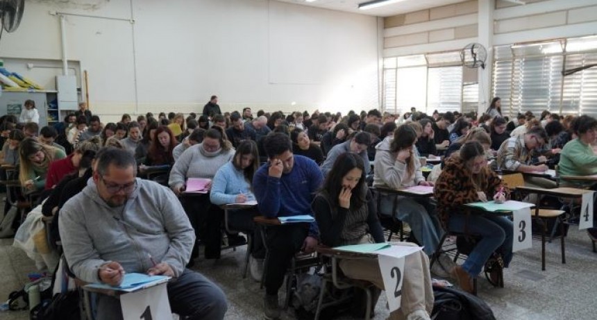 Profesionales de la salud rindieron el examen de ingreso a las residencias