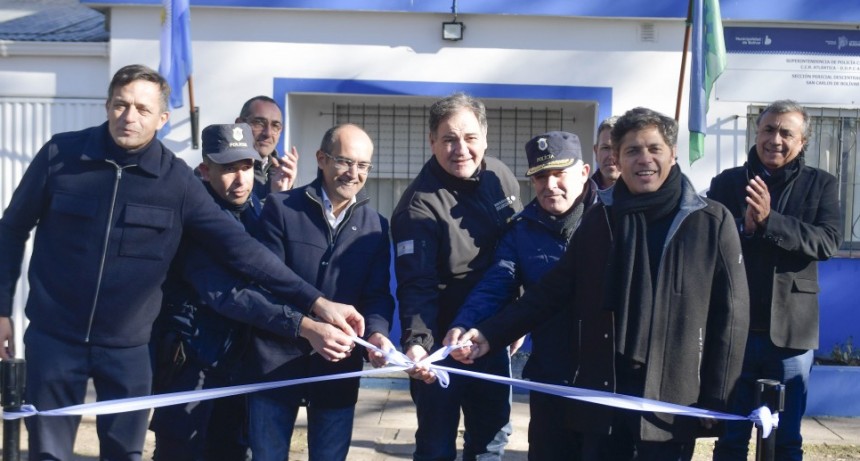 Bolívar: Kicillof inauguró la nueva sede de la Policía Científica