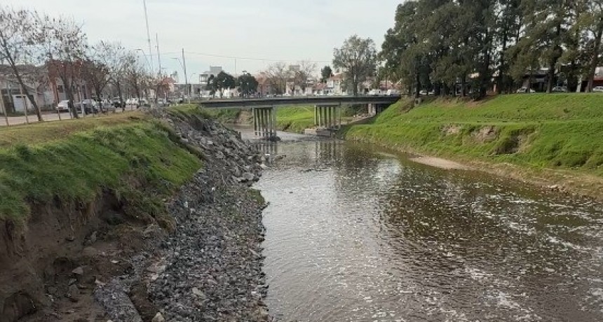 Evalúan como positiva la intervención en la barranca del Tapalqué