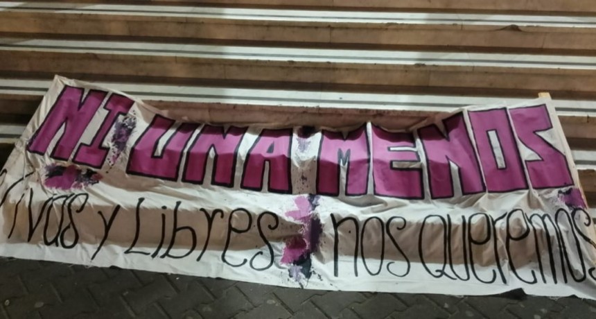Movilización local por el femicidio de Daiana Contreras y su hija 