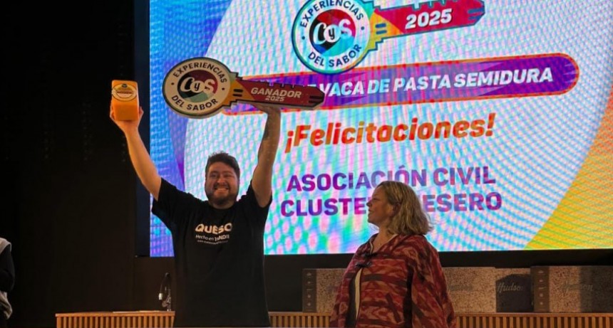 El Queso Banquete de Tandil volvió a triunfar en la feria Caminos y Sabores