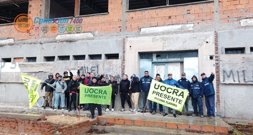 Ciencias de la Salud: tras la aprobación de certificados, pagan haberes a los albañiles