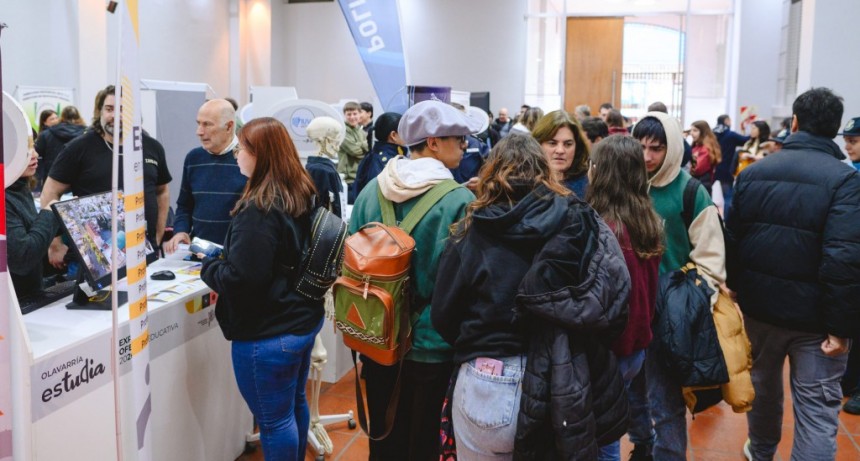 Se desarrolló la primera jornada de la Expo Olavarría Estudia