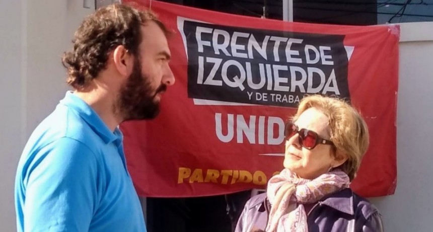 Agustín Mestralet encabezará la lista del FIT-U en Olavarría