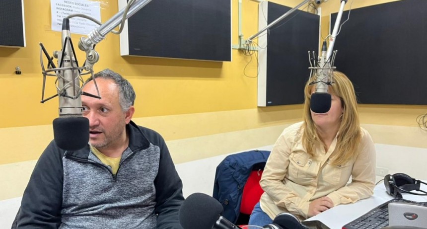Pablo Palahy y Natalia Callegaro dieron detalles del Fútbol Femenino olavarriense en LU32
