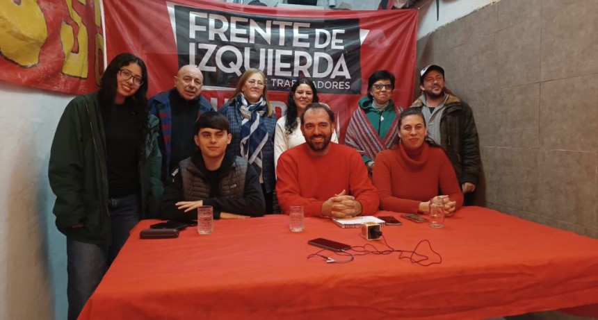 “La izquierda es la real alternativa” 