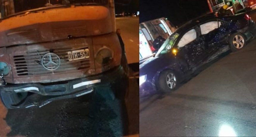 Grave siniestro vial en el cruce de Sierras Bayas