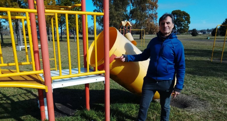 Preocupación por hechos vandálicos en el Parque Sur